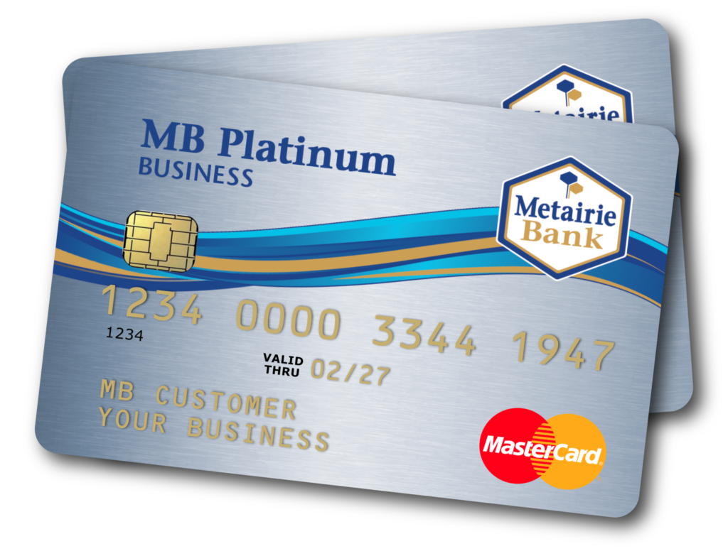 MB platinum business credit card photo