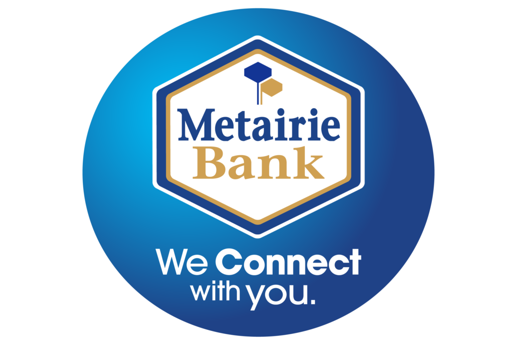 Metairie Bank Logo and We Connect with You