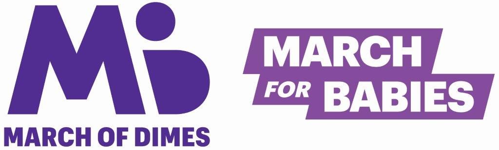 March of Dimes. March for Babies logo